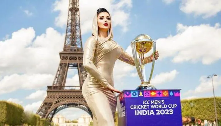 Urvashi Rautela Is going to be the “First Actor” To Display The Trophy of ODD World Cup 2023