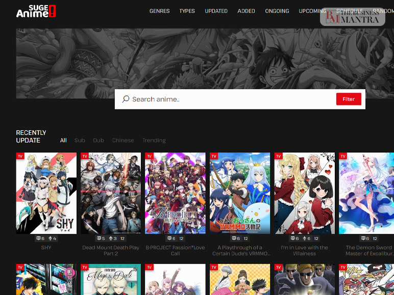 Watch Anime On The Anime Suge.to Website