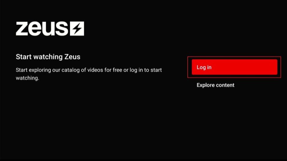 How do I Log in to The Zeus Network on Your Device?